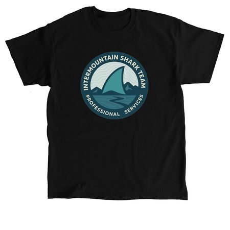 Shark Team Swag, a Black Classic Unisex Tee