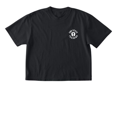 NO ONE SAID IT WOULD BE EASY, a Black Comfort Colors Boxy Tee