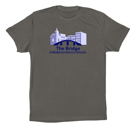 Help Bridge the Gap in Middletown, a Asphalt Premium Cotton Tee