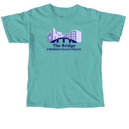 Help Bridge the Gap in Middletown, a Seafoam Comfort Colors Unisex Tee