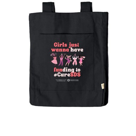 Just wanna have funDING to #CureSDS, a Black Reclaimist Everywhere Tote Bag