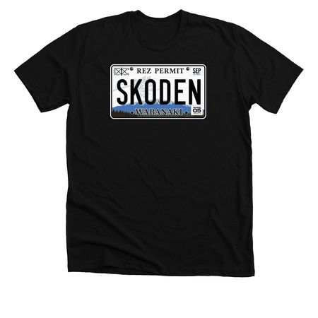 SKODEN, a Solid Black Blend Premium Unisex Tee