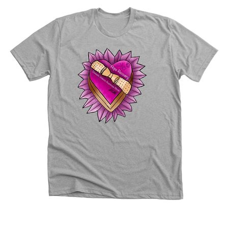 2026 Limited: Domestic Violence Awareness, a Athletic Heather Premium Unisex Tee