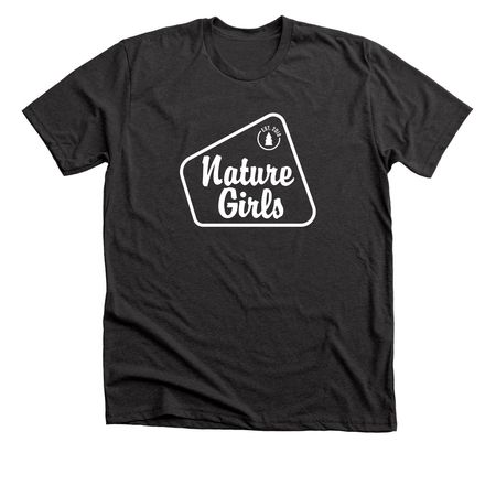 Campfire Cozy, a Dark Grey Heather Premium Unisex Tee