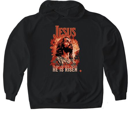 He is Risen Shirt&nbsp;, a Black Gildan Softstyle Pullover Hoodie