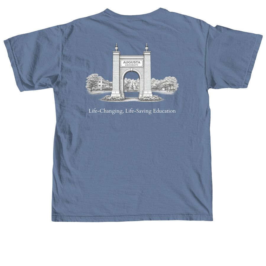 MSN-CNL 2026 Merch Option&nbsp;, a Blue Jean Comfort Colors Unisex Tee (back-view)