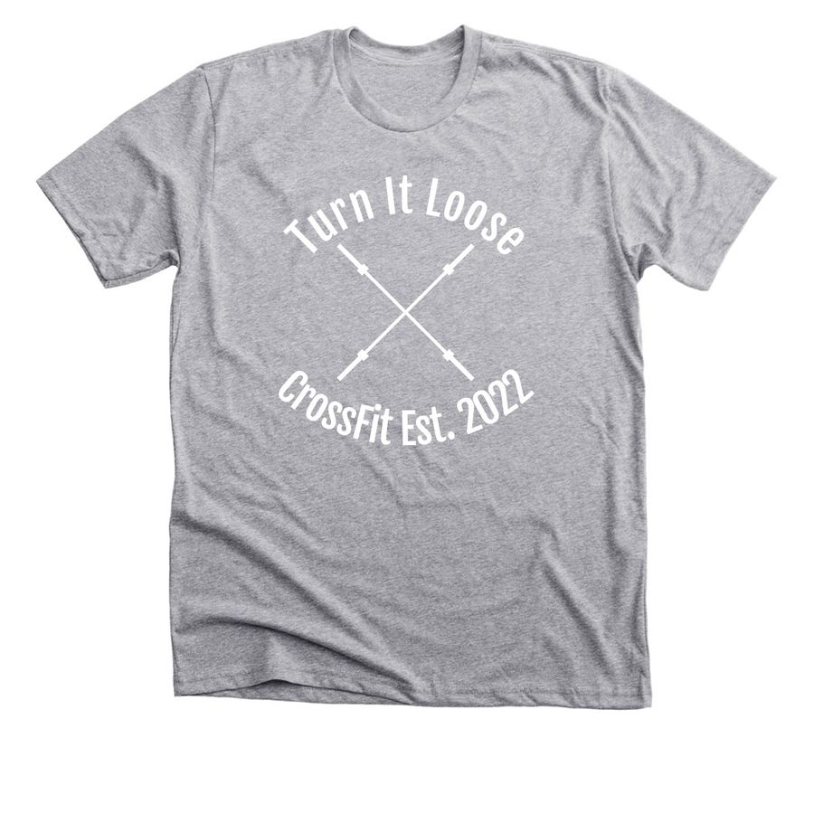 Let Nothing, a Athletic Heather Premium Unisex Tee