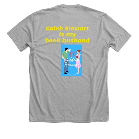 Selena Hope Clothing, a Athletic Heather Premium Unisex Tee (back-view)