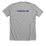 Team Talbot!, a Athletic Heather Premium Unisex Tee (back-view)