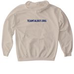 Team Talbot!, a Sand Gildan Softstyle Pullover Hoodie (back-view)