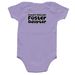 Babies + Bullies ??, a Lavender Infant Onesie (back-view)