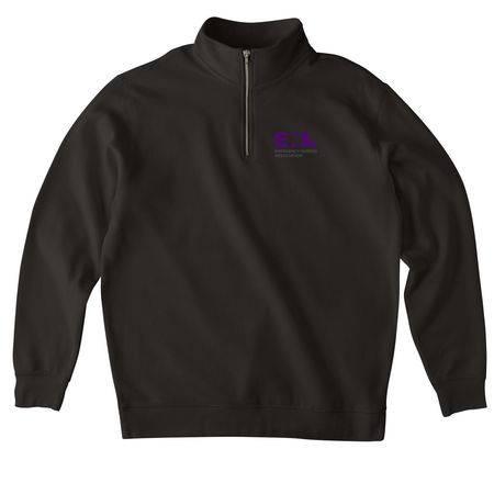 B52 ED, a Black Midweight Quarter Zip Pullover