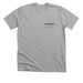 Gray Chest Design, a Athletic Heather Premium Unisex Tee