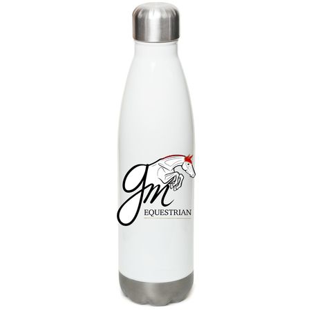 Stay Hydrated&nbsp;, a White Stainless Steel Water Bottle
