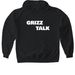 GRIZZ TALK&nbsp;, a Black Gildan Softstyle Pullover Hoodie