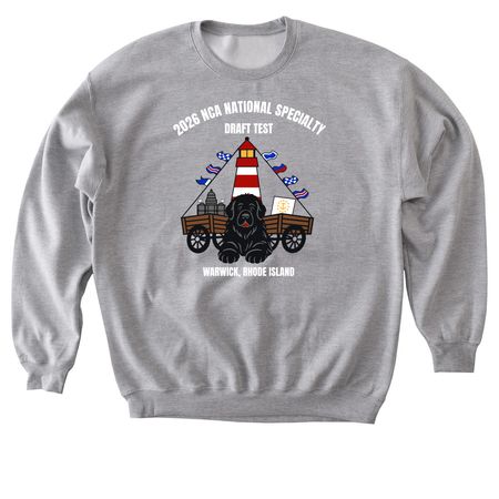 OLD-2026 NCA National Specialty Draft Test, a Sport Grey Softstyle Crewneck Sweatshirt