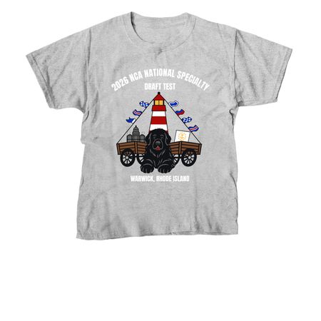OLD-2026 NCA National Specialty Draft Test, a Sport Grey Youth Unisex Tee