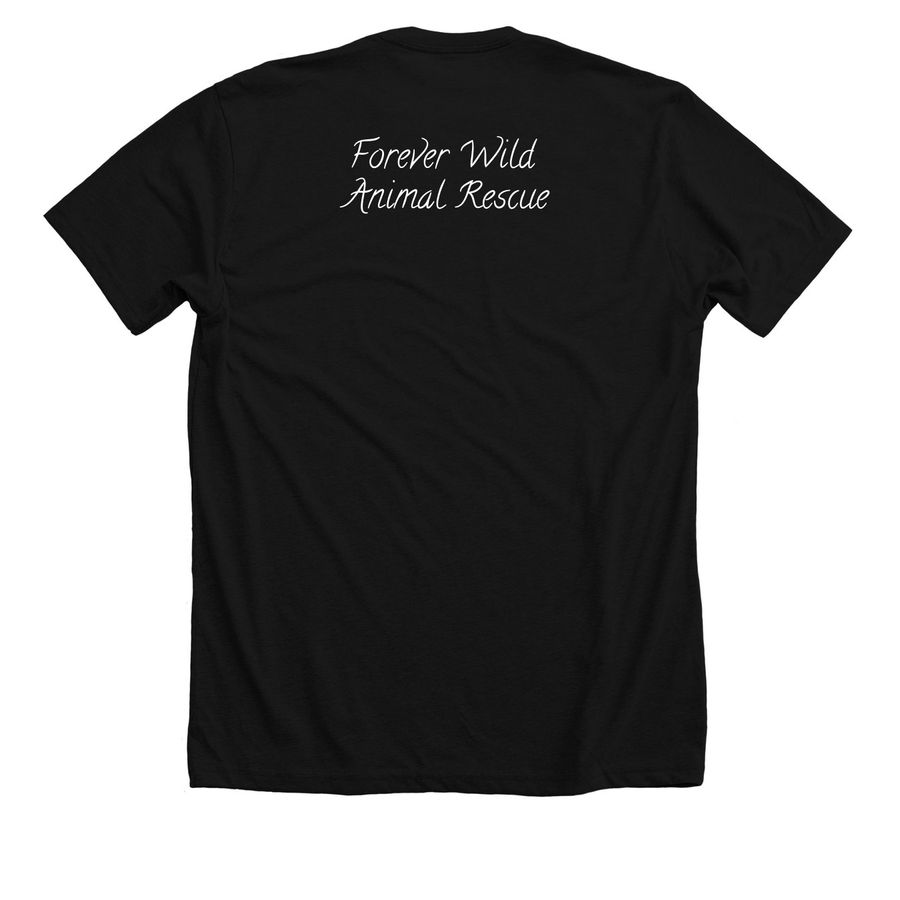 Rescue&nbsp;, a Solid Black Blend Premium Unisex Tee (back-view)
