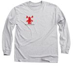 PWLT Man of La Mancha, a Sport Grey Classic Long Sleeve Tee (back-view)
