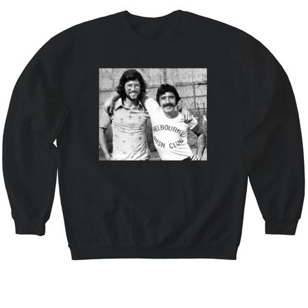 Adams-Hughes, a Black Softstyle Crewneck Sweatshirt