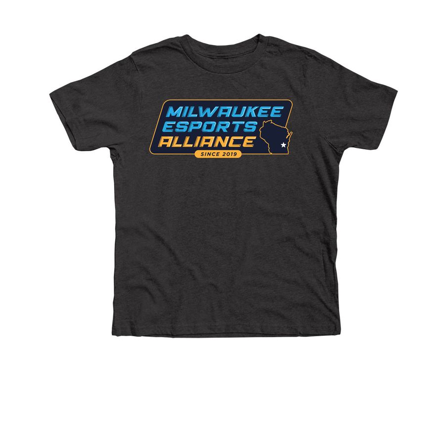Youth (Boys), a Dark Grey Heather Premium Youth Tee