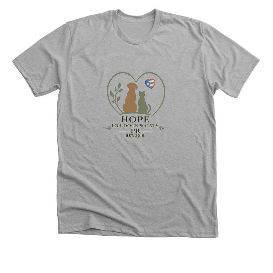 Hope, a Athletic Heather Premium Unisex Tee