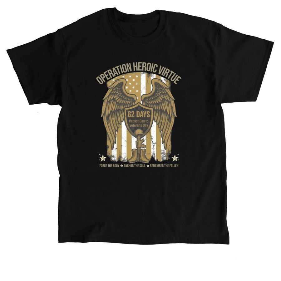 Operation Heroic Virtue&nbsp;, a Black Classic Unisex Tee