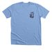 Adopted Is My Favorite Breed: Cat, a Heather Carolina Blue Premium Unisex Tee