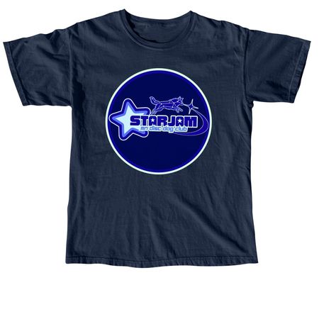 Star Jam, a True Navy Comfort Colors Unisex Tee