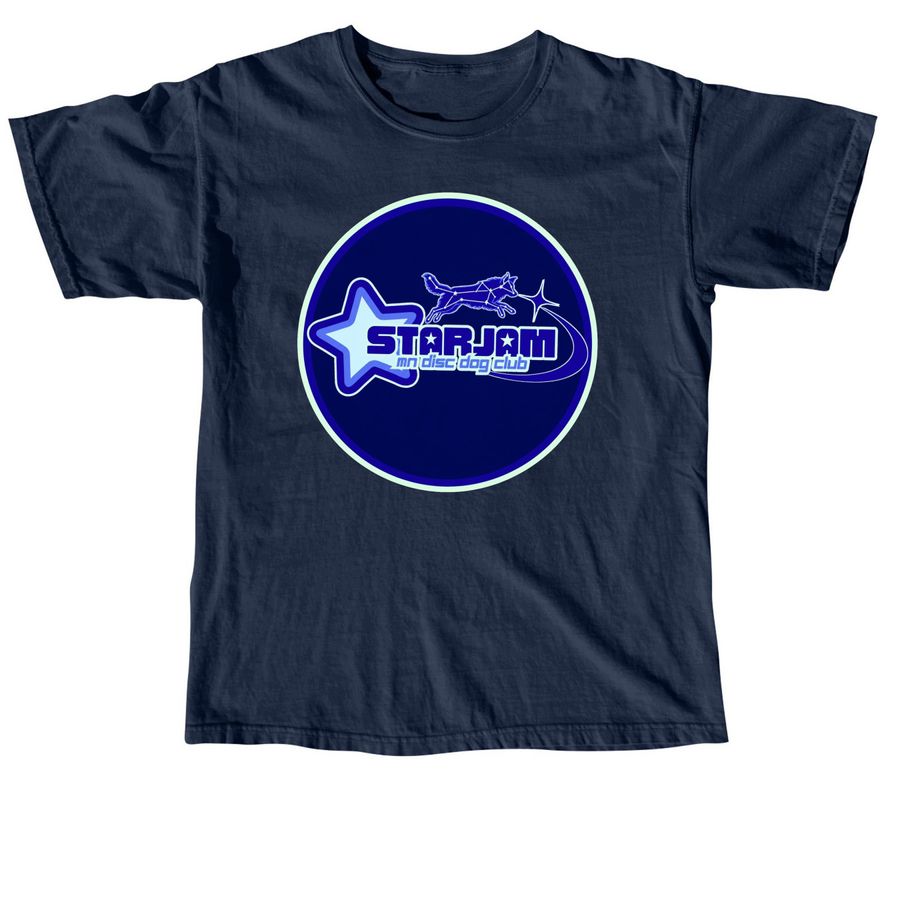 Star Jam, a True Navy Comfort Colors Unisex Tee