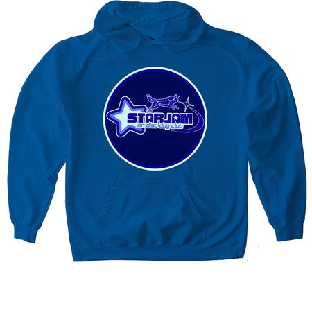 Star Jam, a Royal Gildan Softstyle Pullover Hoodie