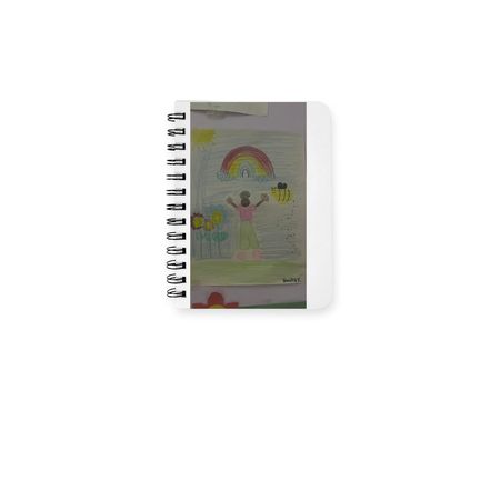 I love being me notebook&nbsp;, a White Spiral Notebook