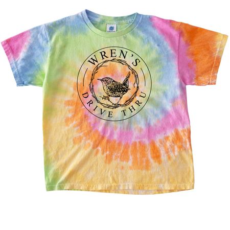 Wren's Drive Thru - Tie Dye design #2, a Eternity Youth Tie Dye Tee
