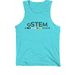 oSTEM Logo - Dark, a Teal Premium Cotton Tank