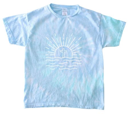 Suuny Cross Tie-Dye Kids (Summer Edtion), a Lagoon Youth Tie Dye Tee