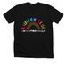 Rainbow Club, a Solid Black Blend Premium Unisex Tee
