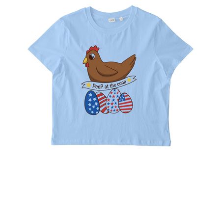 A Peep at the Coops Shirt, a Blue Soul Stanley/Stella Women?s Stella Muser Tee