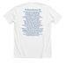 October Awareness Shirts Batch 35, a Solid White Blend Premium Unisex Tee (back-view)