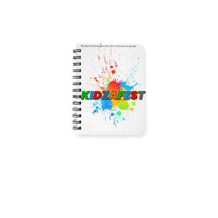 KIDZAFEST, a White Spiral Notebook