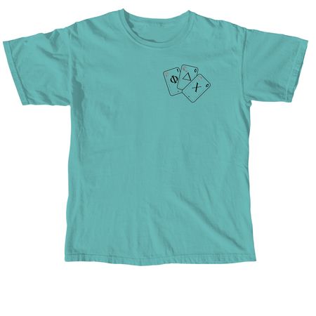 Alpha Delta Designer, a Seafoam Comfort Colors Unisex Tee