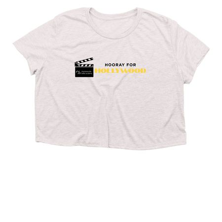 CBA Spring 26: Hooray for Hollywood, a Heather Dust Women?s Flowy Cropped Tee
