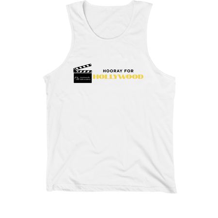 CBA Spring 26: Hooray for Hollywood, a White Premium Cotton Tank