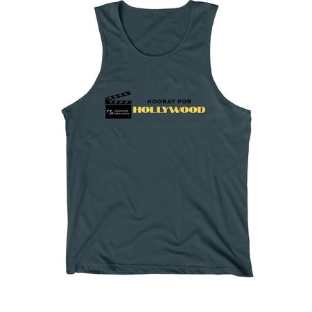 CBA Spring 26: Hooray for Hollywood, a Dark Grey Premium Cotton Tank