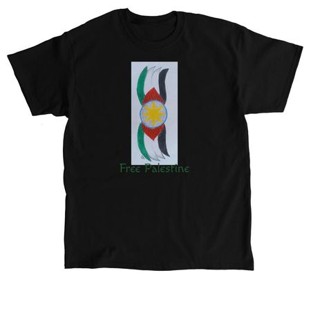 &nbsp;Young artist from Gaza, a Black Classic Unisex Tee