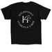 Highpoint S&F, a Black Classic Unisex Tee (back-view)