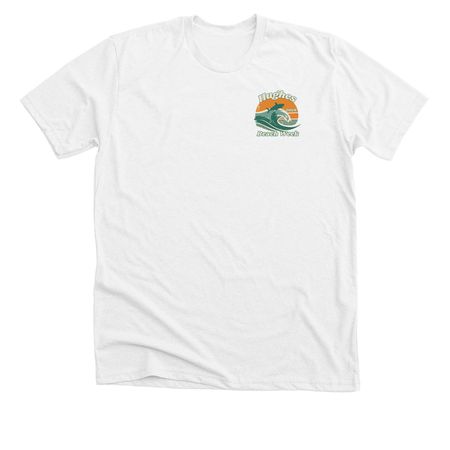 Hughes Beach Week 2026, a Solid White Blend Premium Unisex Tee