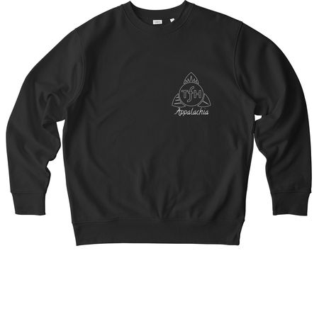 TFH Appalachia Sweatshirt, a Black Stanley/Stella Unisex Changer 2.0 Crewneck Sweatshirt