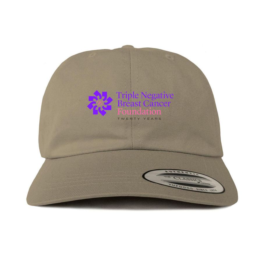 TNBCF 20th Anniversary Hat, a Khaki Printed Classic Baseball Cap
