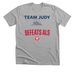 TEAM JUDY&nbsp;, a Athletic Heather Premium Unisex Tee