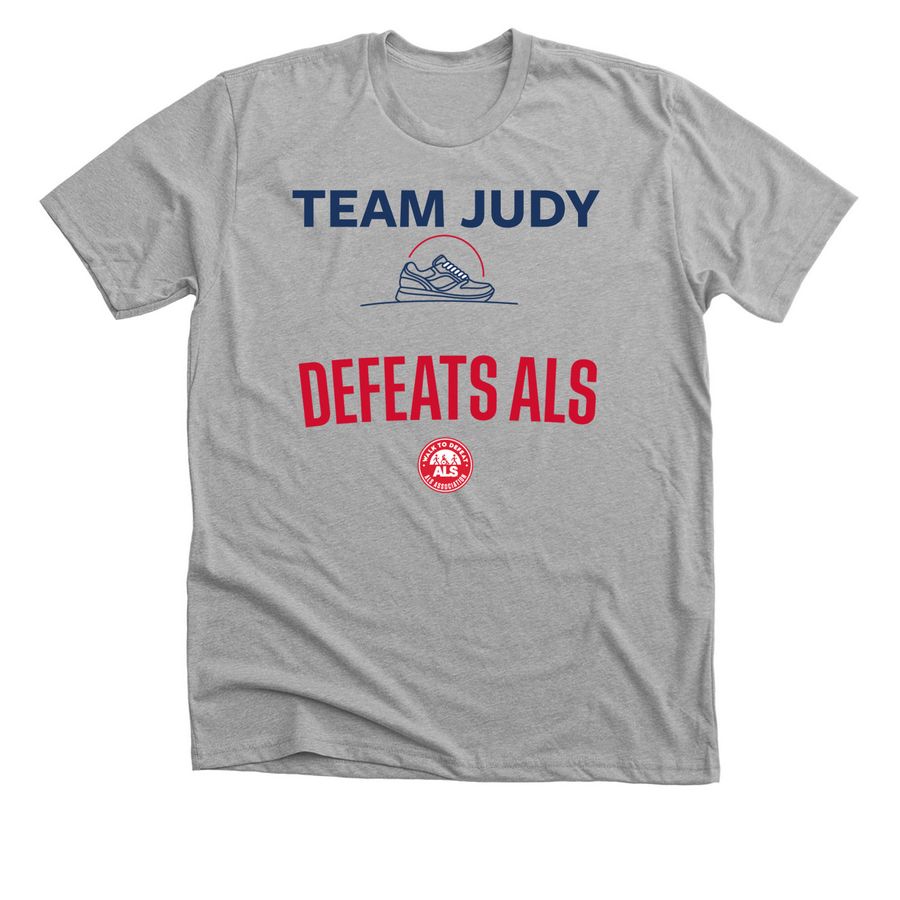TEAM JUDY&nbsp;, a Athletic Heather Premium Unisex Tee